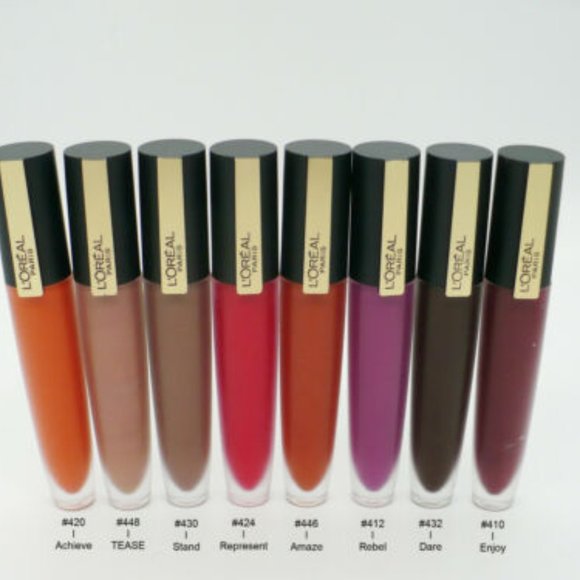 L'Oreal Makeup Loreal Paris Signature Matte Lip Stain 8 Shades Poshmark